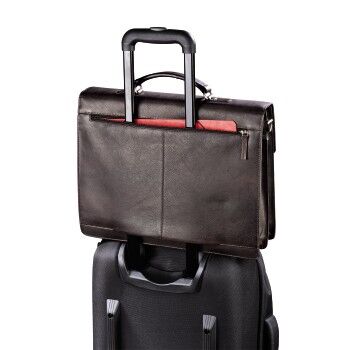 Hama Est. 1923 Amsterdam Rafael Ledertasche Rustic Dark Brown