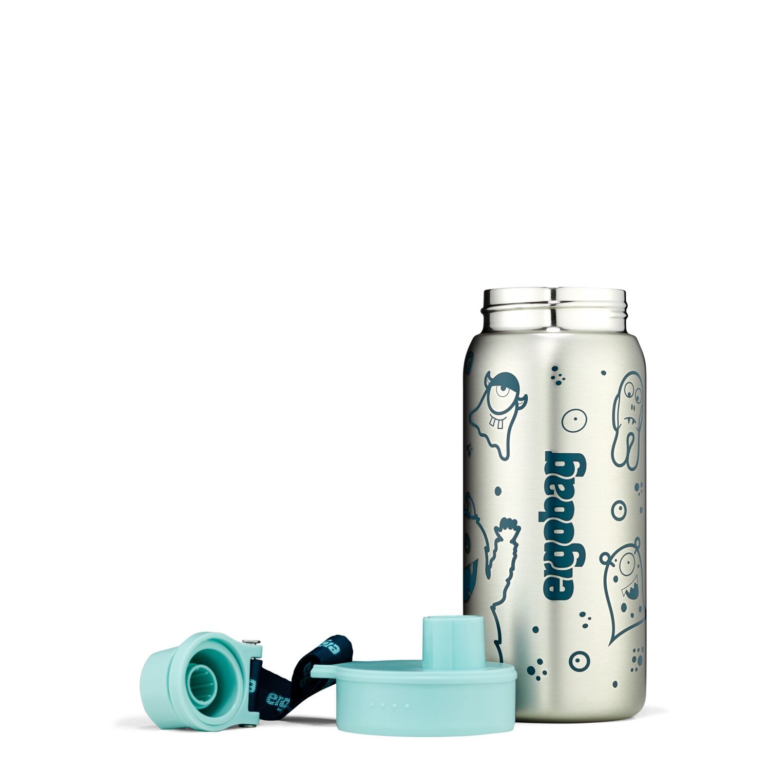 ergobag Schulzubehör Edelstahl Trinkflasche 500ml -2024 Petrol ergobag Schulzubehör Edelstahl Trinkflasche 500ml -2024 Petrol