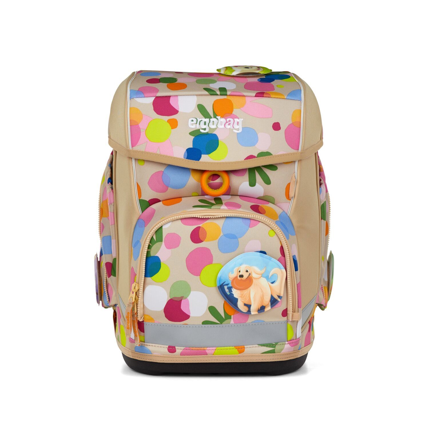 ergobag cubo ECO HERO 5-teiliges Schulrucksack-Set 2025 Flower PowBär