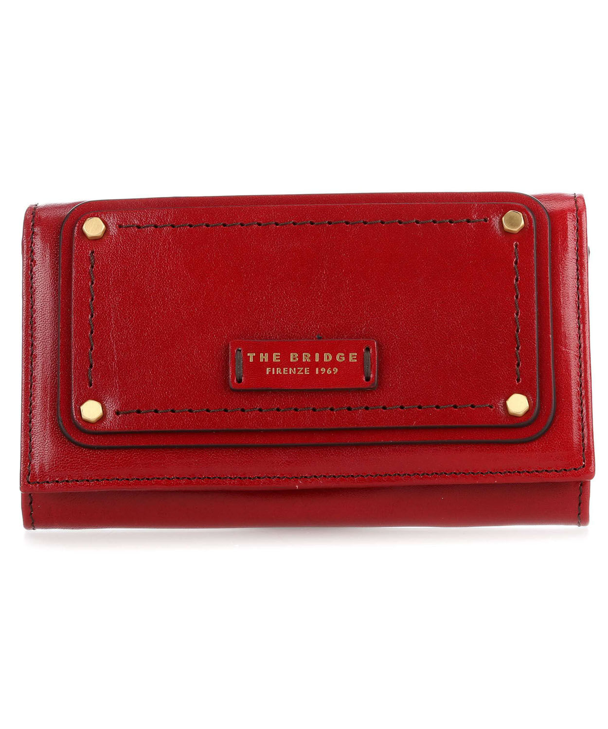 The Bridge Consuma Damengeldbörse Kirschrot/Gold