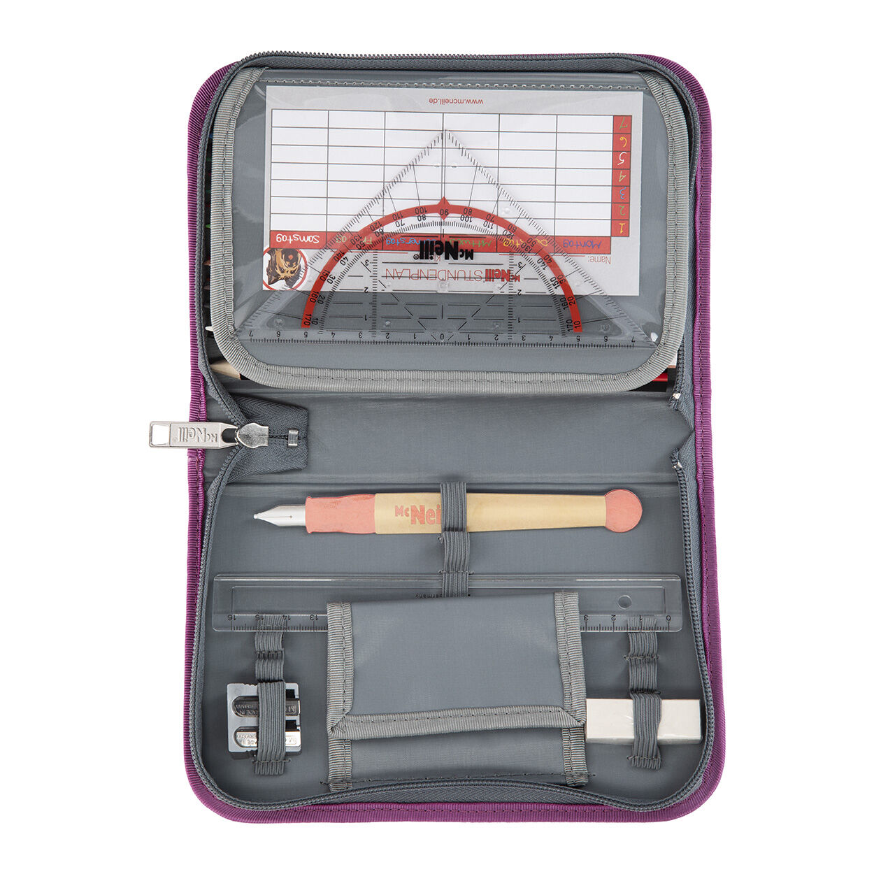 McNeill Ergo Primero Schulranzen-Set, 4-teilig Mayla