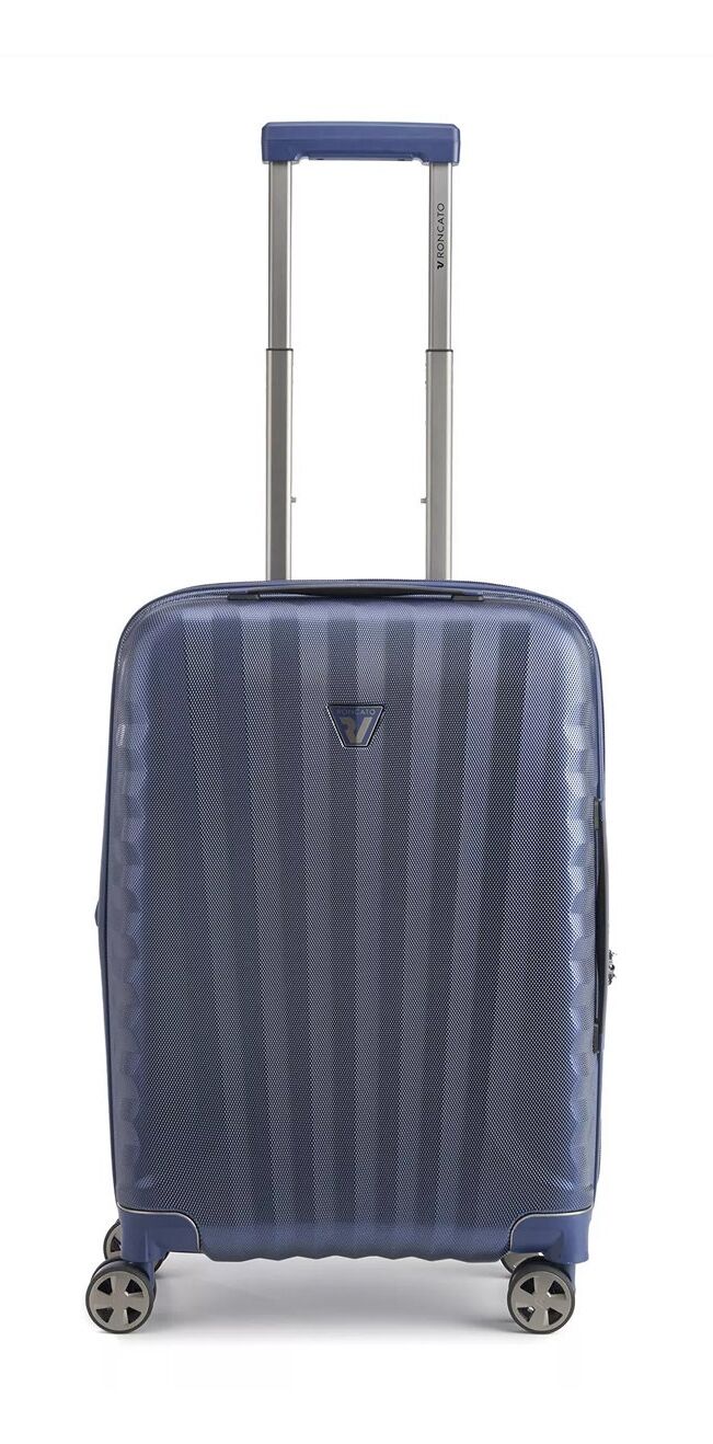 Roncato UNO PREMIUM 3.0 Cabin Koffer S (55cm) Erweiterbar Blau