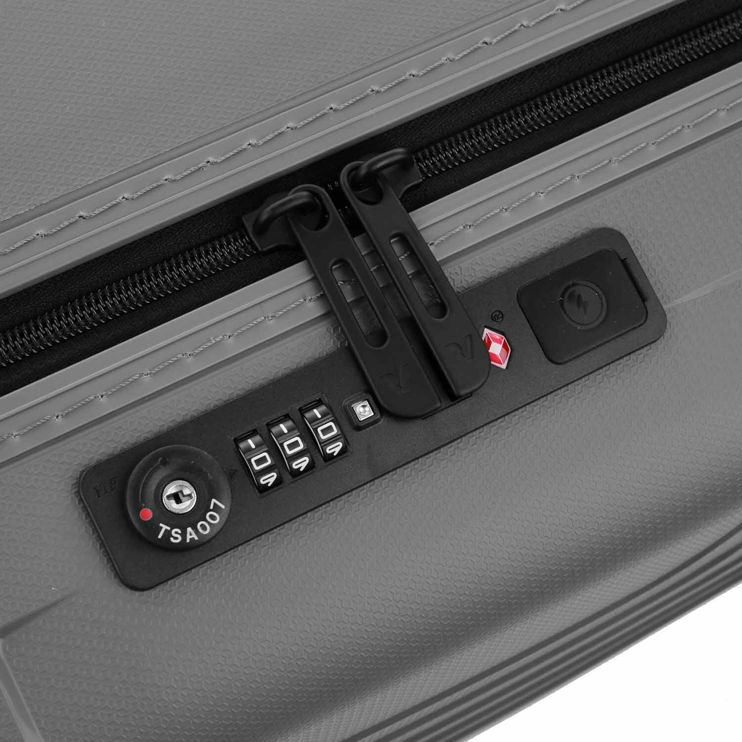 Roncato Ypsilon Handgepäck Carry-On 4-Rollen, erweiterbar Lead Roncato Ypsilon Handgepäck Carry-On 4-Rollen, erweiterbar Lead