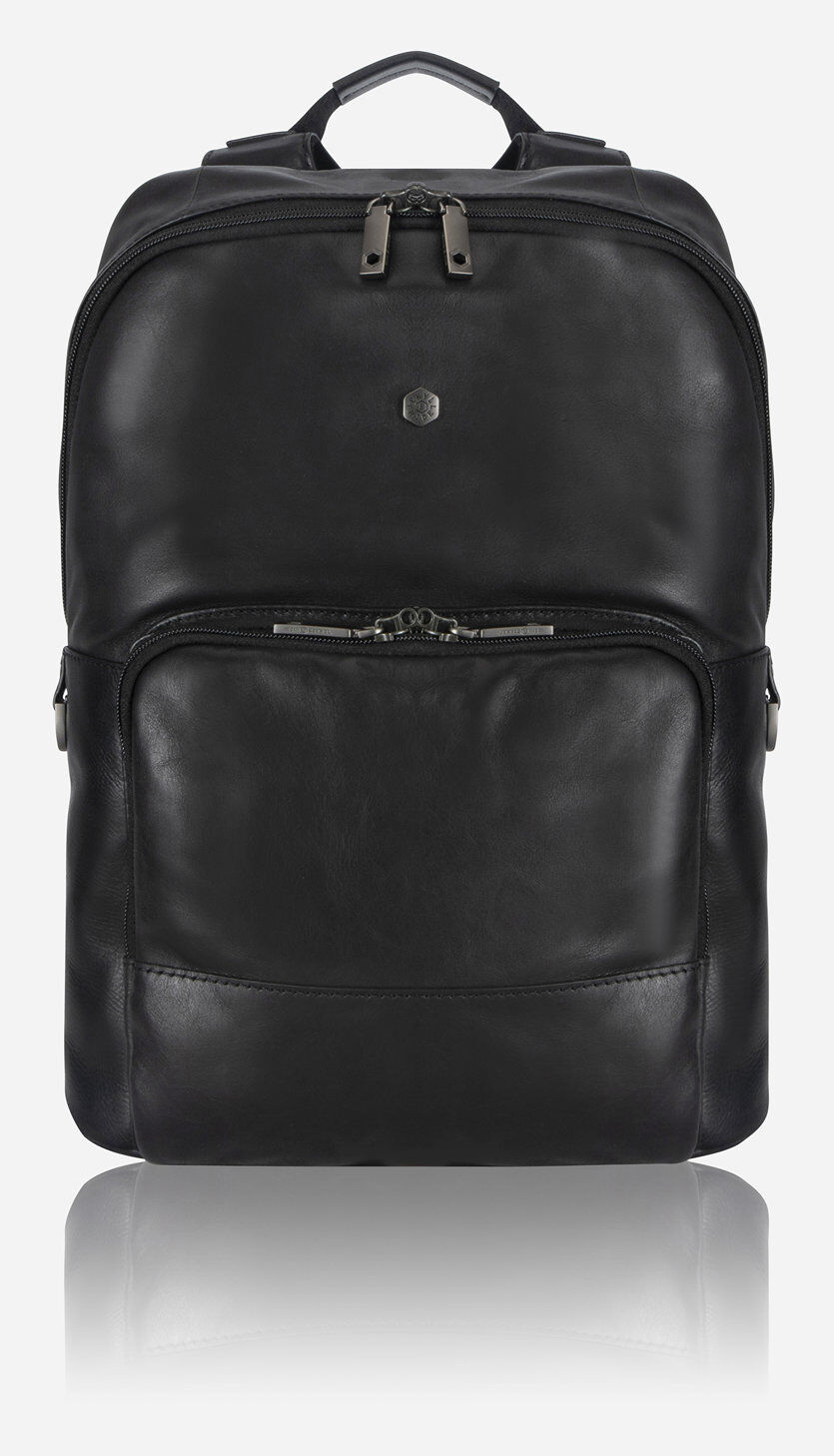Jekyll & Hide Montana Laptop-Rucksack aus Leder Black
