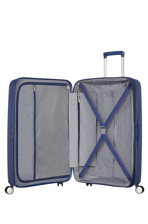 American Tourister Soundbox 4-Rollen-Trolley L 77cm, erweiterbar Midnight Navy American Tourister Soundbox 4-Rollen-Trolley L 77cm, erweiterbar Midnight Navy