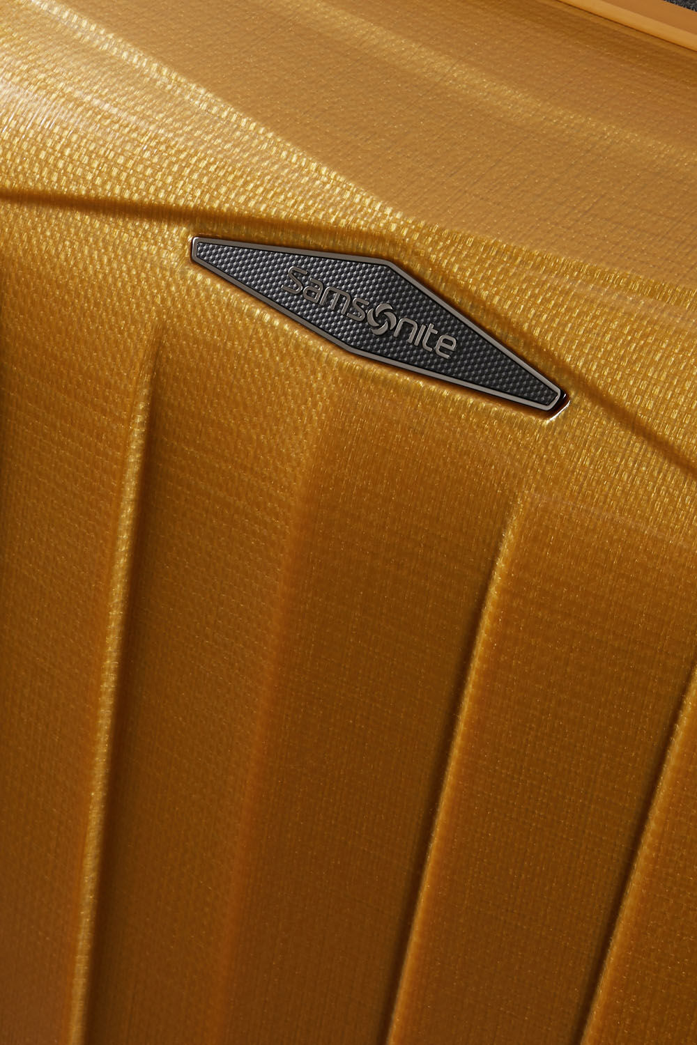 Samsonite Major-Lite Trolley mit 4 Rollen 69cm + GRATIS HOTELGUTSCHEIN Saffron Yellow