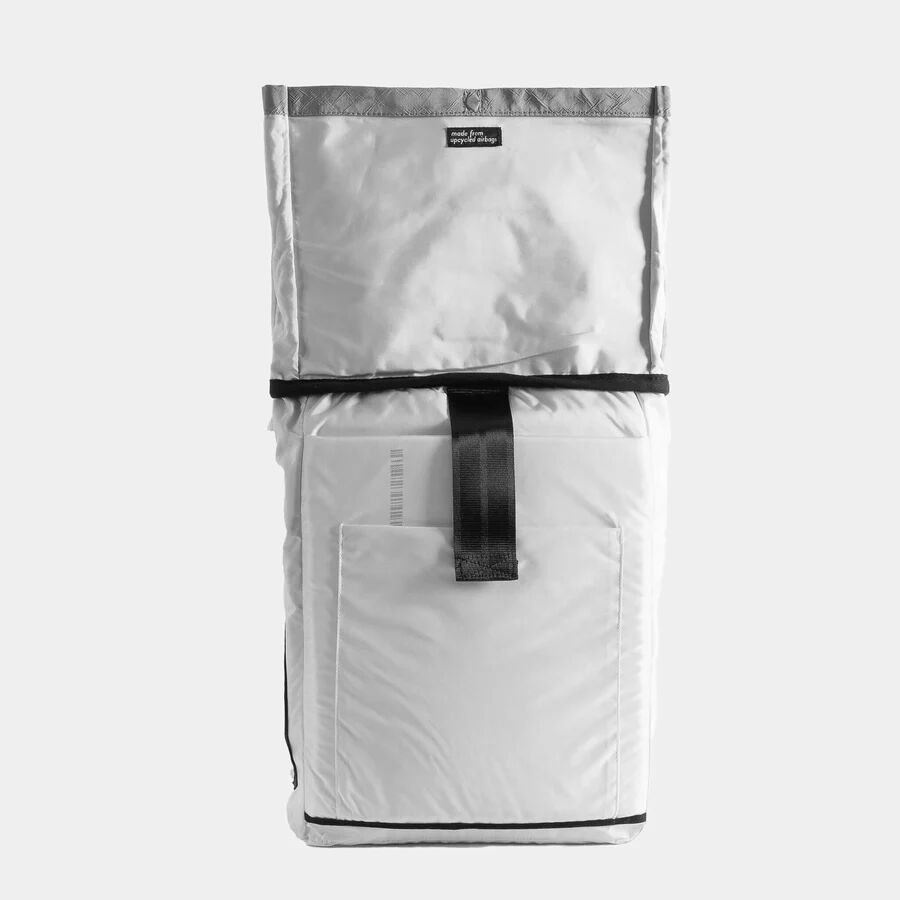 Airpaq Rolltop Airbag -Rucksack mit 15" Laptopfach Schwarz