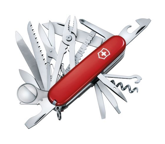 Victorinox Swiss Champ 33 Funktionen, Mittleres Taschenmesser Rot