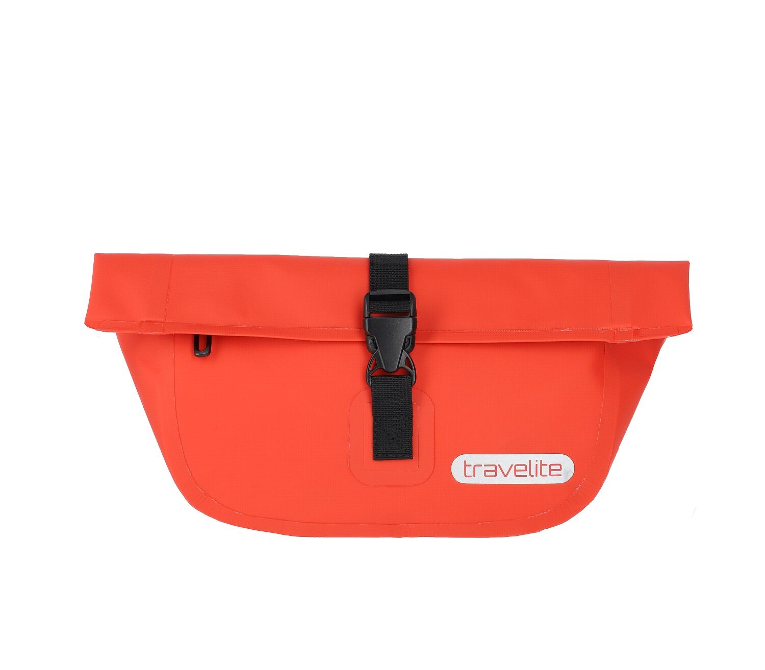 Travelite Basics Plane Lenkertasche mit Gurt zum Umhängen Rot