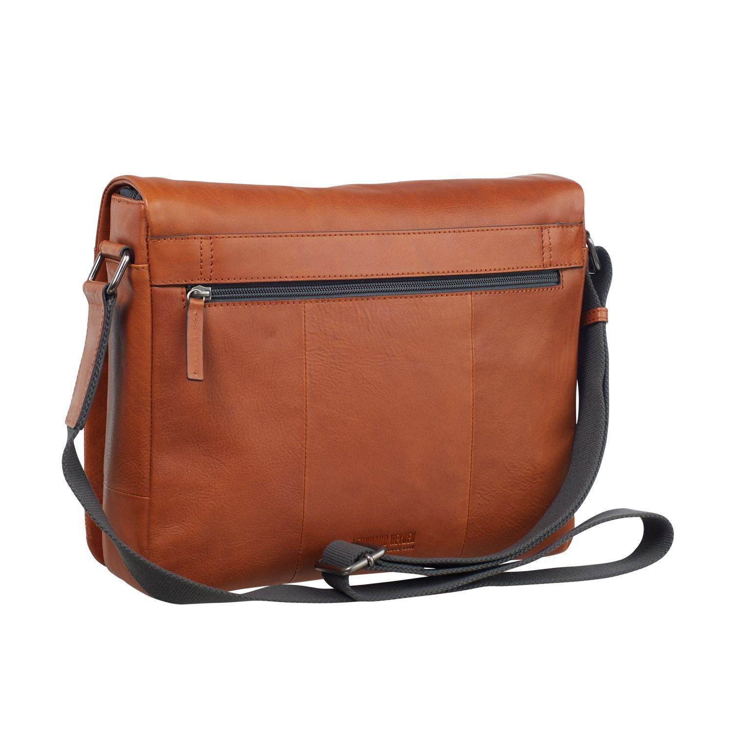 Leonhard Heyden Hamburg Leder-Umhängetasche M Cognac Leonhard Heyden Hamburg Leder-Umhängetasche M Cognac