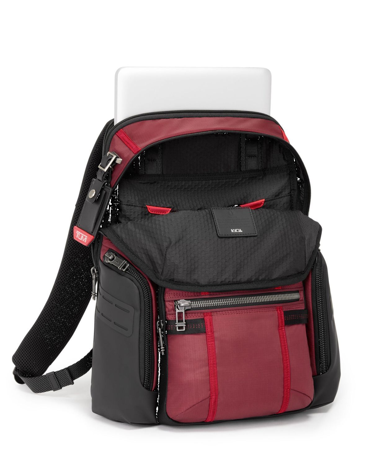 Tumi Alpha Bravo Navigation Rucksack SPECIAL EDITION + GRATIS HOTELGUTSCHEIN Desert Red