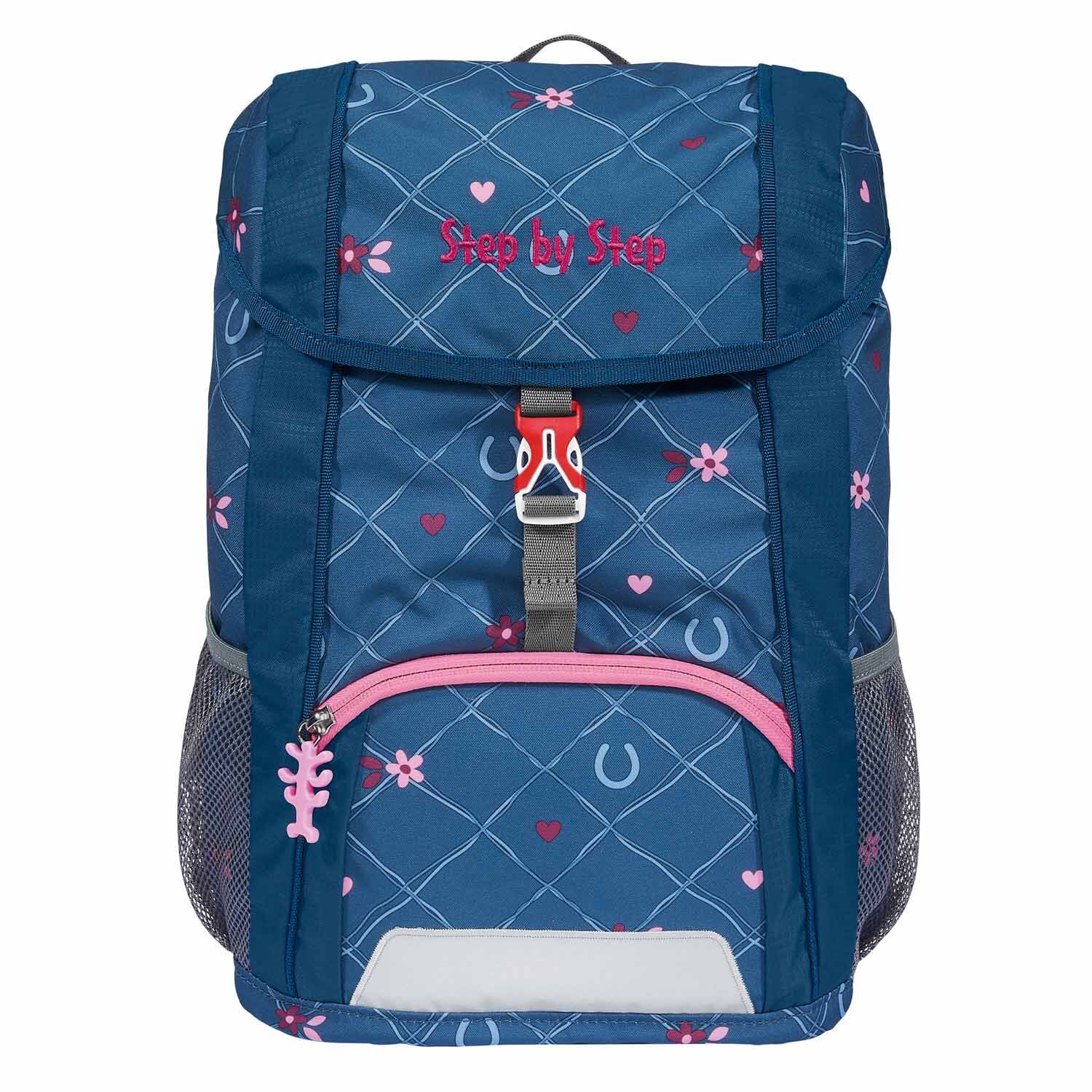 Step by Step Kinderrucksack KID Rucksack-Set, 3-teilig inkl. Sitzkissen Horse Lima