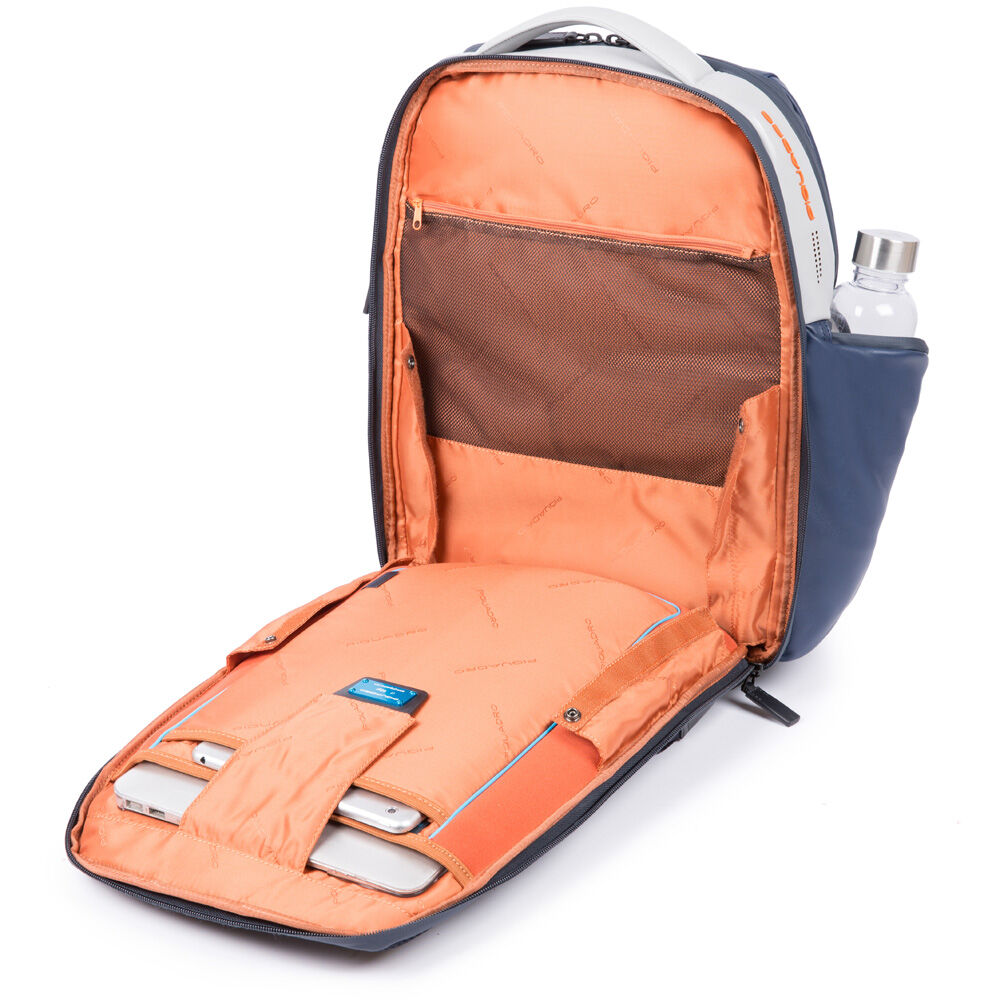 Piquadro Urban Personalisierbarer Fast Check Laptopruckack 15,6"