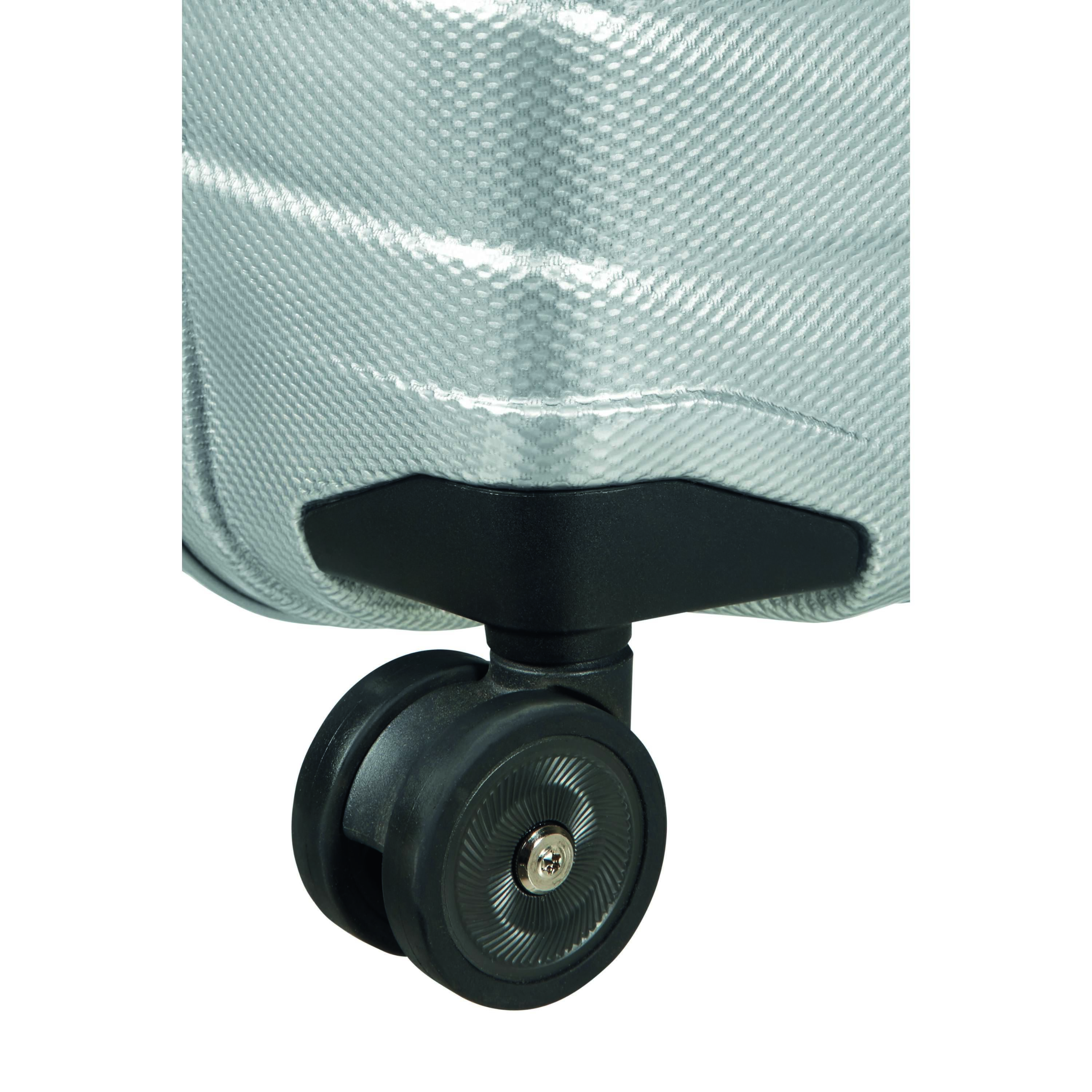 Samsonite Proxis Trolley mit 4 Rollen 75cm + GRATIS HOTELGUTSCHEIN Silber Samsonite Proxis Trolley mit 4 Rollen 75cm + GRATIS HOTELGUTSCHEIN Silber