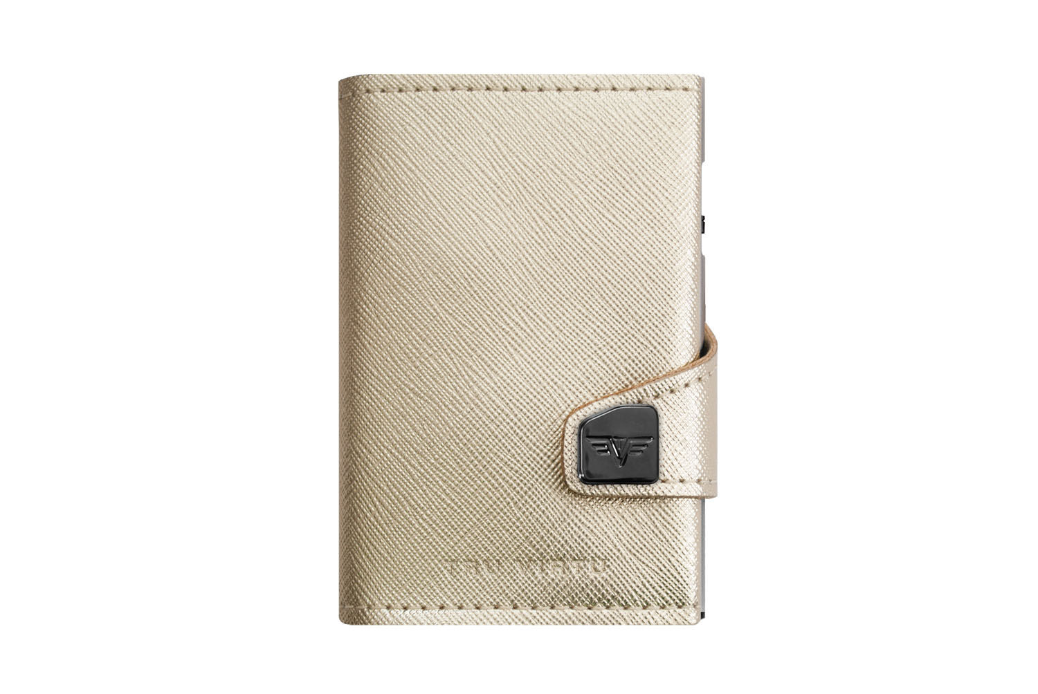 Tru Virtu Click & Slide Wallet *Premium Edition* Saffiano Whitegold Tru Virtu Click & Slide Wallet *Premium Edition* Saffiano Whitegold
