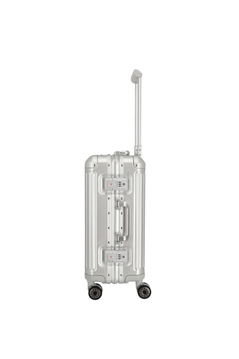Travelite Next Trolley S 4-Rad Silber
