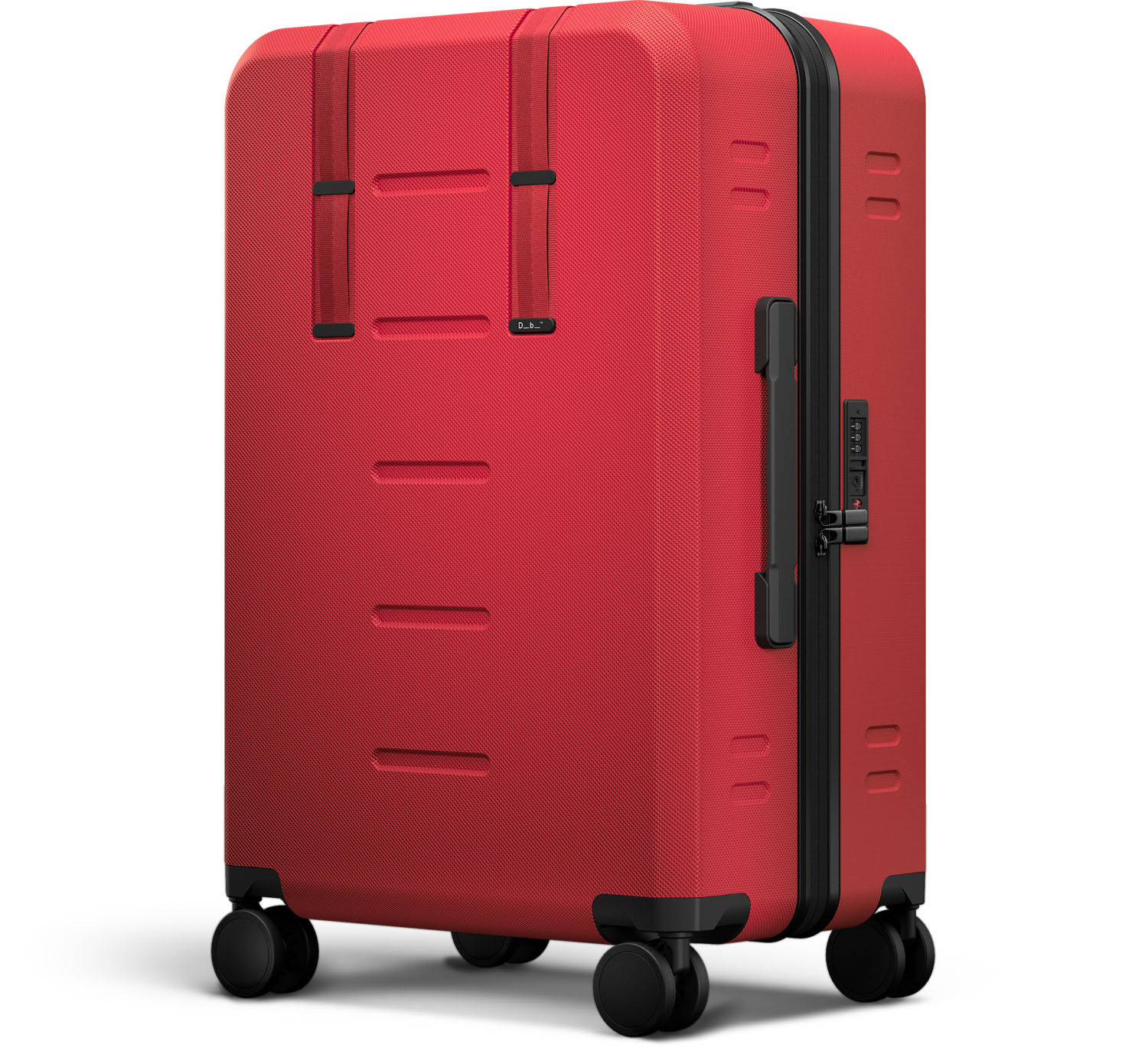 D_b_ Ramverk Check-in Luggage Medium Sprite Lightning Red