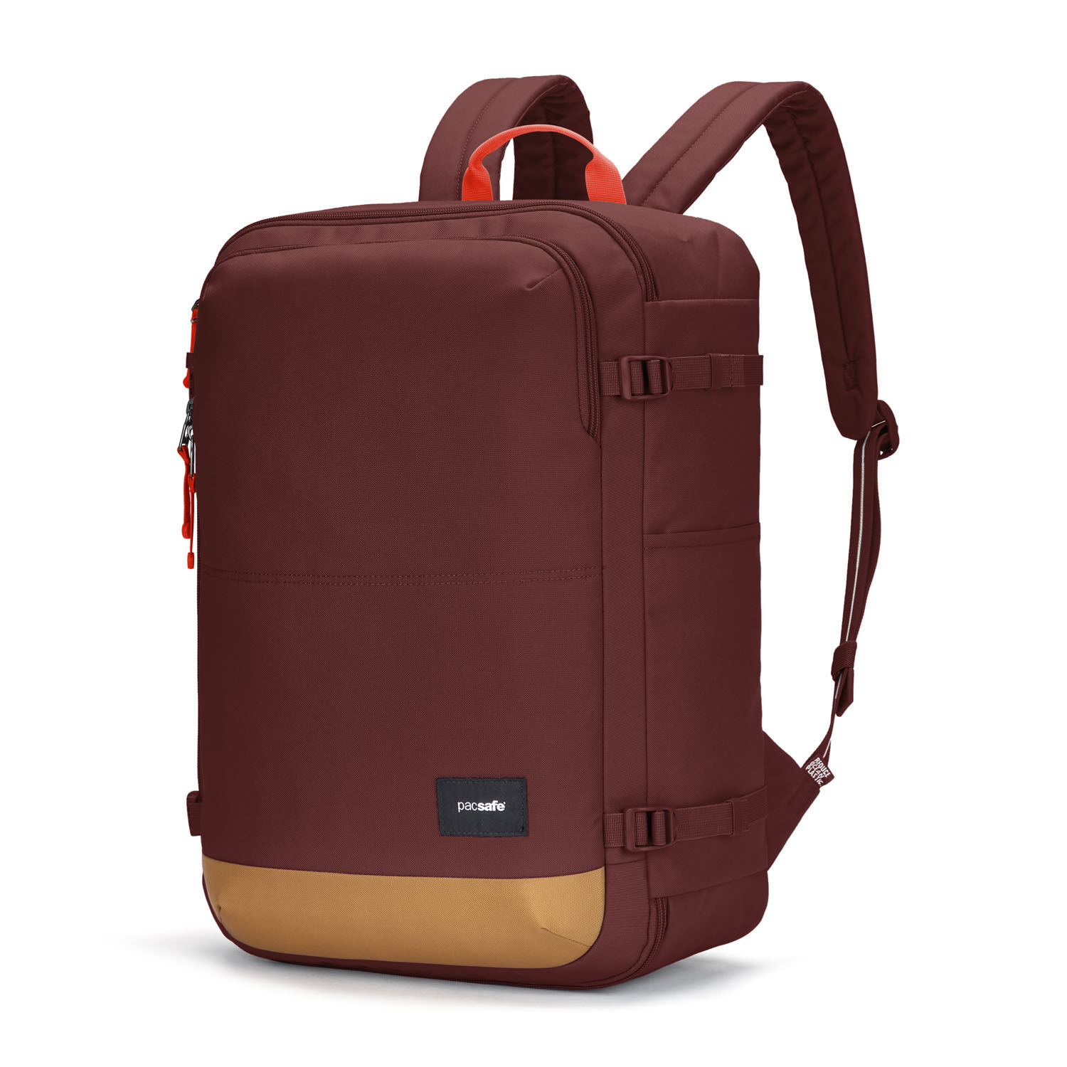 pacsafe GO Anti-Theft 34L Carry-on Backpack Garnet Red
