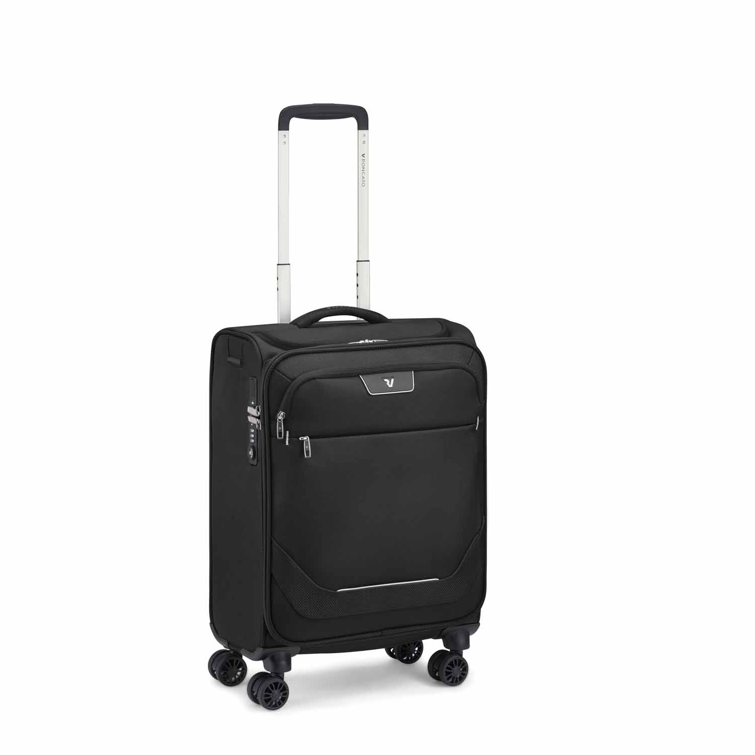 Roncato Joy Handgepäck Carry-On 4-Rollen mit USB-Anschluss Schwarz Roncato Joy Handgepäck Carry-On 4-Rollen mit USB-Anschluss Schwarz