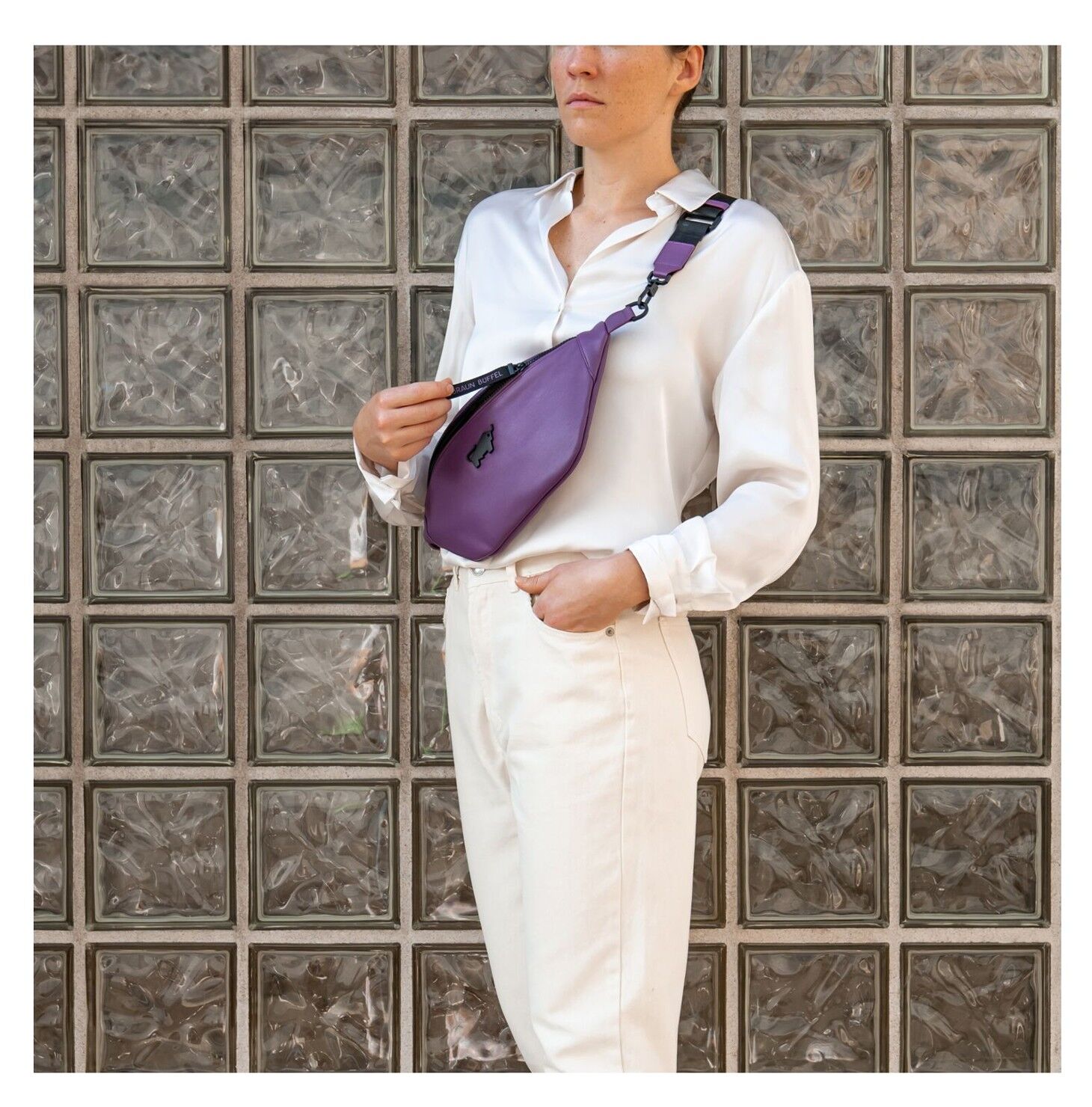 Braun Büffel Capri Cross Body Bag viola Braun Büffel Capri Cross Body Bag viola