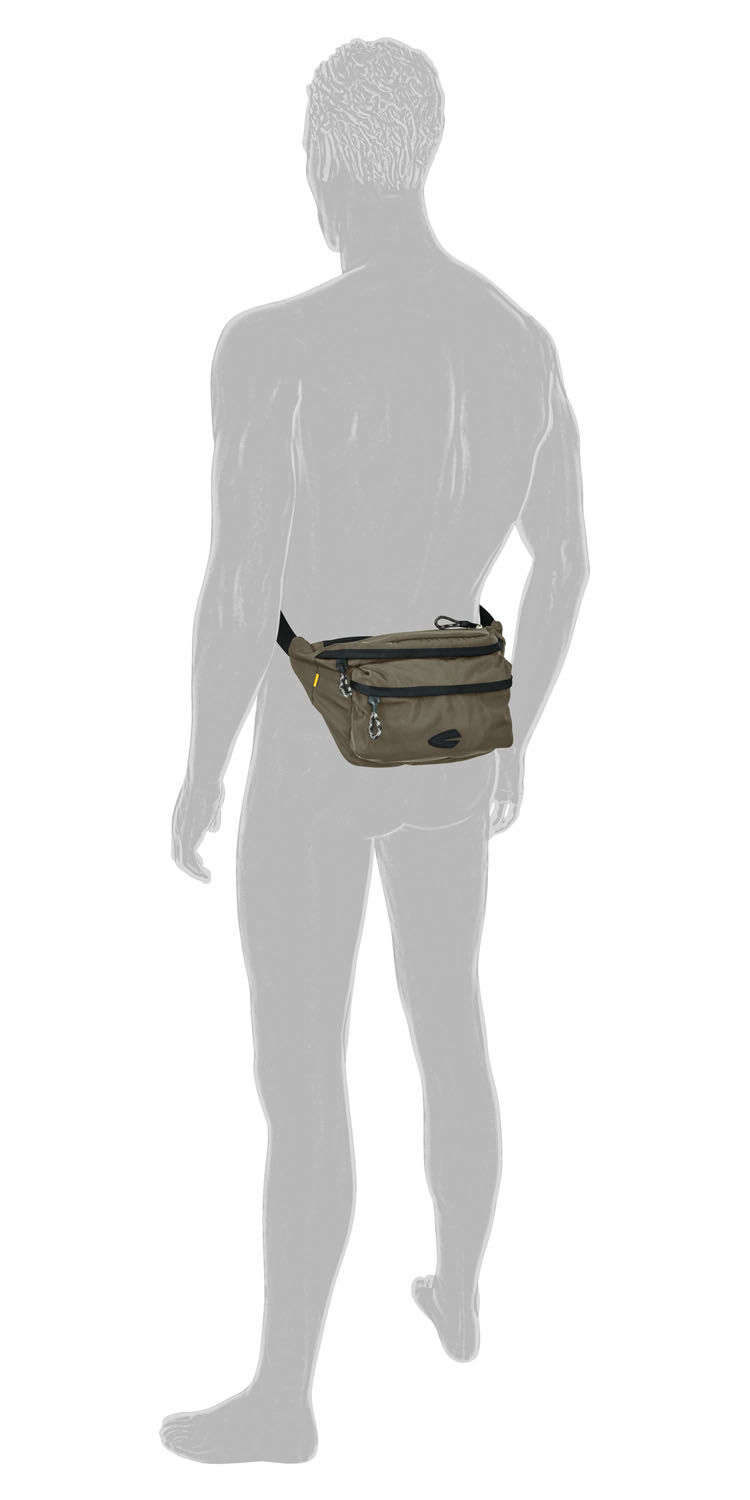 Camel Active Terra Belt Bag M aus recyceltem Nylon 4224 Khaki