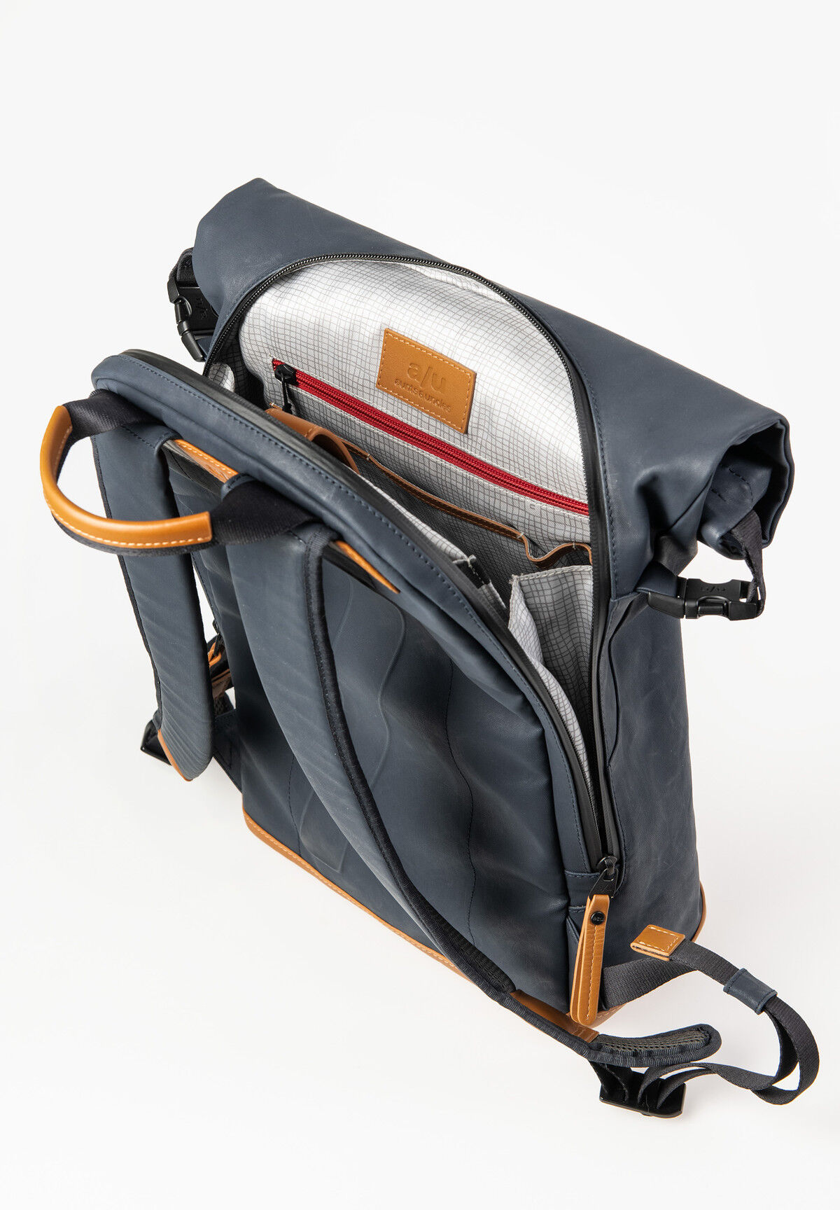 aunts & uncles Japan Tokio Rolltop Rucksack mit 13" Notebookfach night blue
