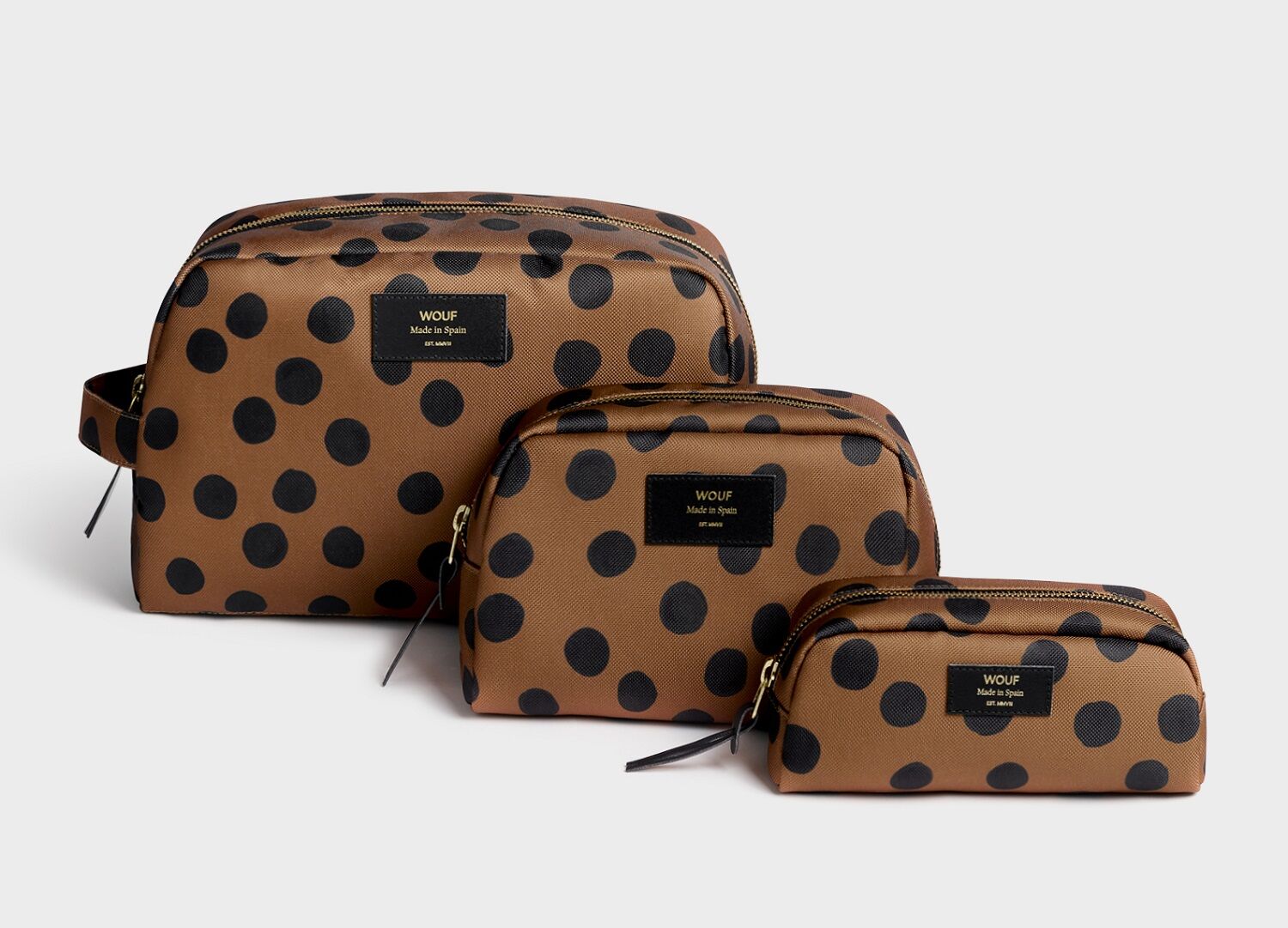 Wouf Accessories Makeup Bag Recycled Collection Dots