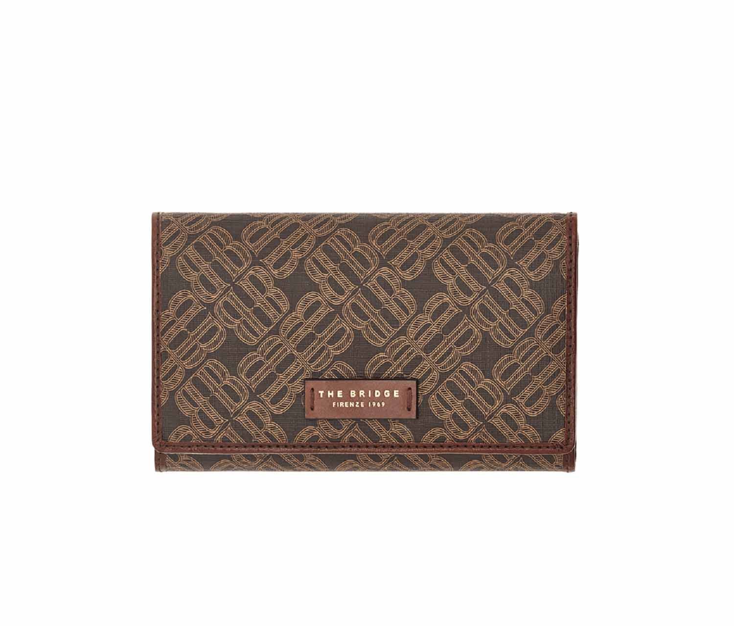 The Bridge Anna Geldbörse mit Druckknopf Heritage/Gold