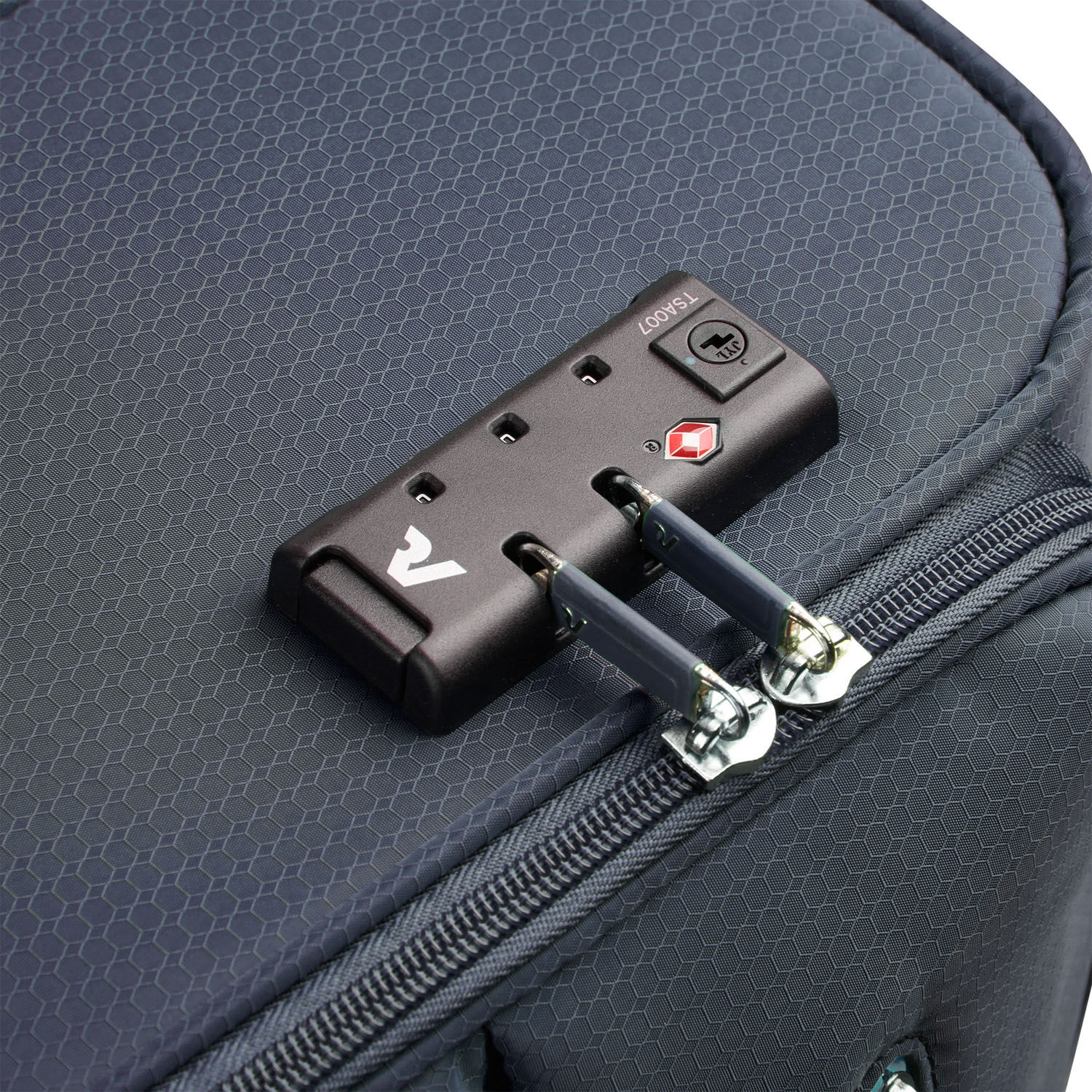 Roncato Lite Soft Handgepäck Carry-On Trolley 2-Rollen Blue Navy