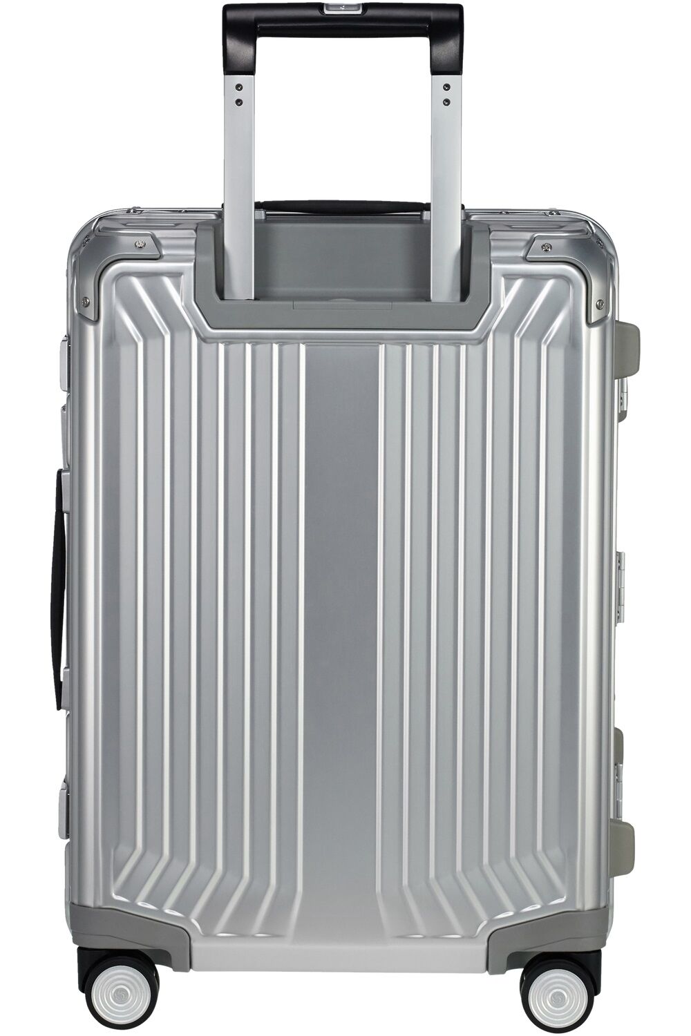 Samsonite Lite-Box Alu Cabin Trolley mit 4 Rollen 55cm + GRATIS HOTELGUTSCHEIN Aluminium