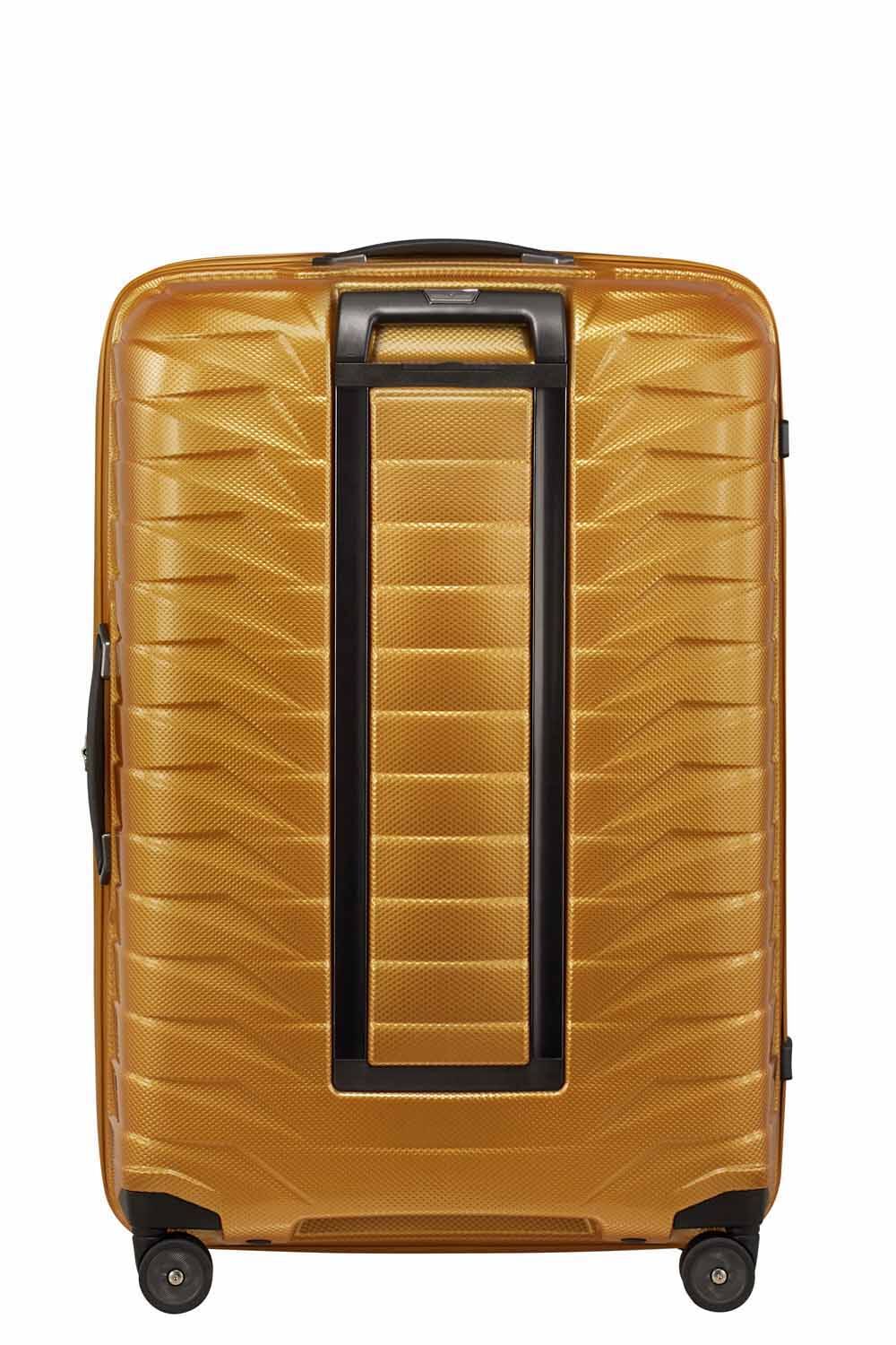 Samsonite Proxis Trolley mit 4 Rollen 75cm + GRATIS HOTELGUTSCHEIN Honey Gold