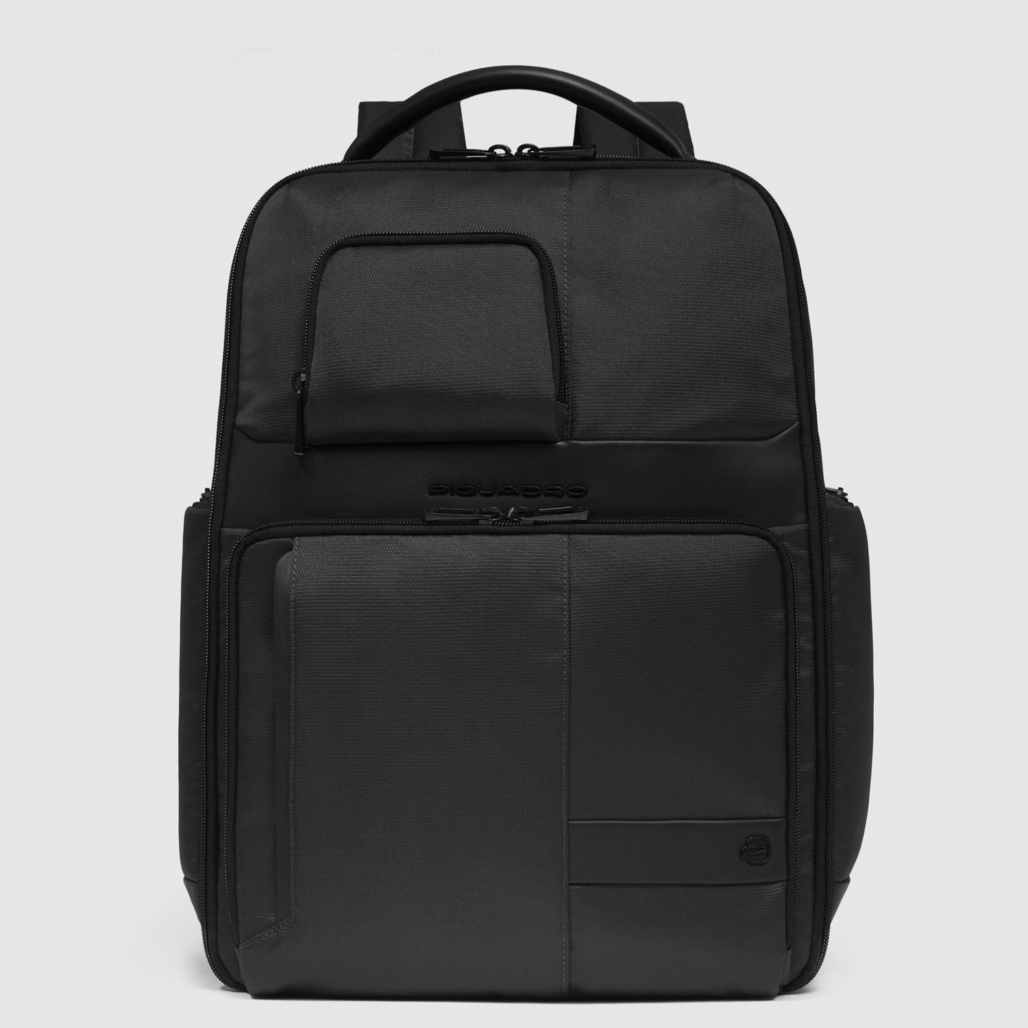 Piquadro W129 Reise-Rucksack Mit Laptop-Fach 17" Schwarz