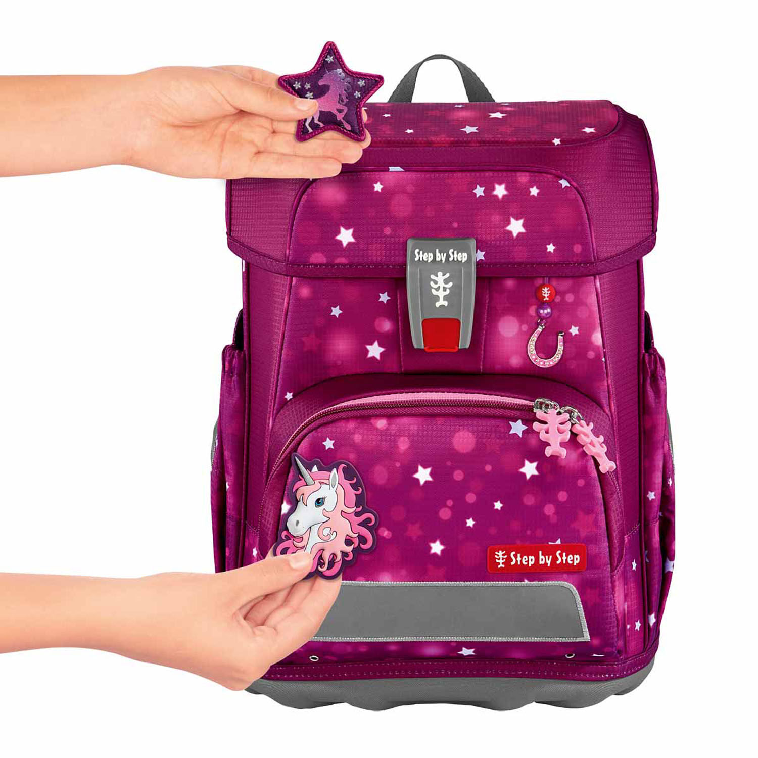 Step by Step CLOUD Schulranzen-Set, 5-teilig Sweet Unicorn Nuala
