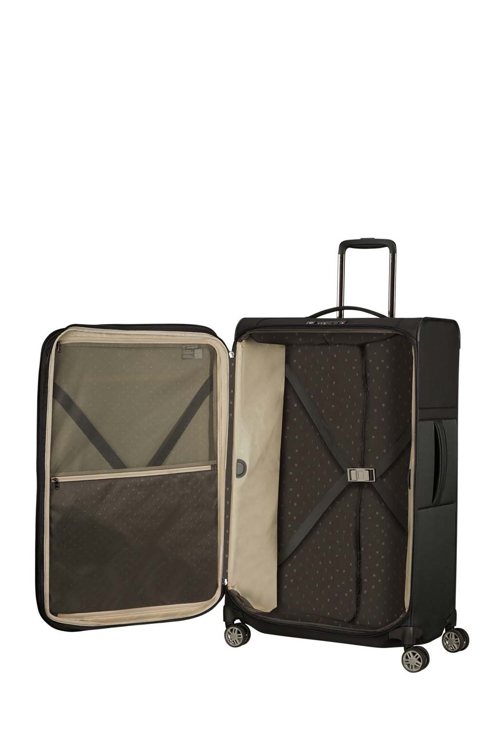 Samsonite Airea Trolley mit 4 Rollen 78cm erweiterbar Schwarz