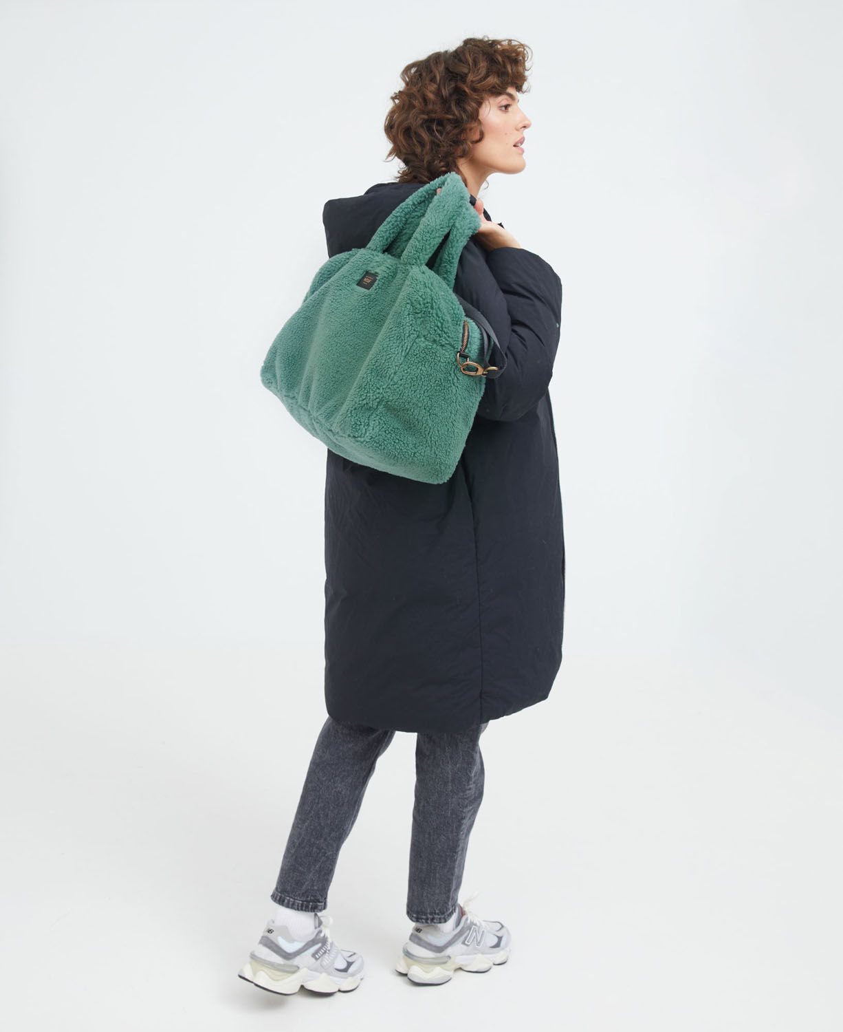 Wouf Teddy Collection Weekend Bag Moss Wouf Teddy Collection Weekend Bag Moss