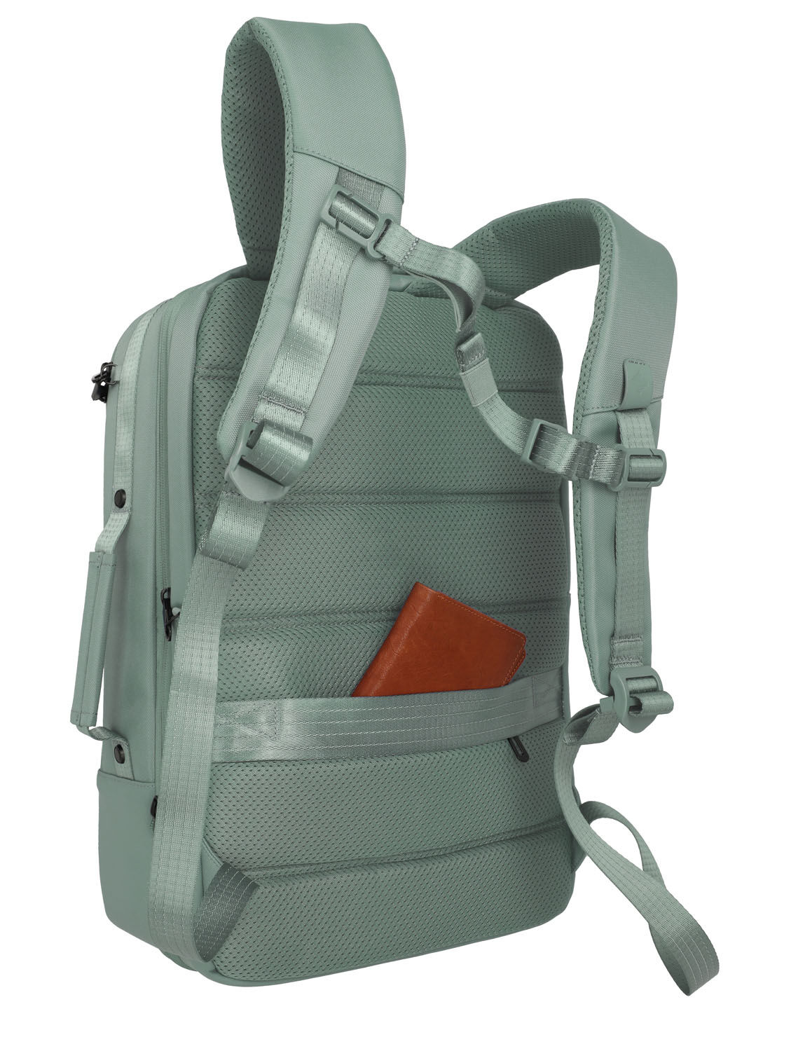 Travelite Workfloow Rucksack L mit 17" Laptopfach Salbei