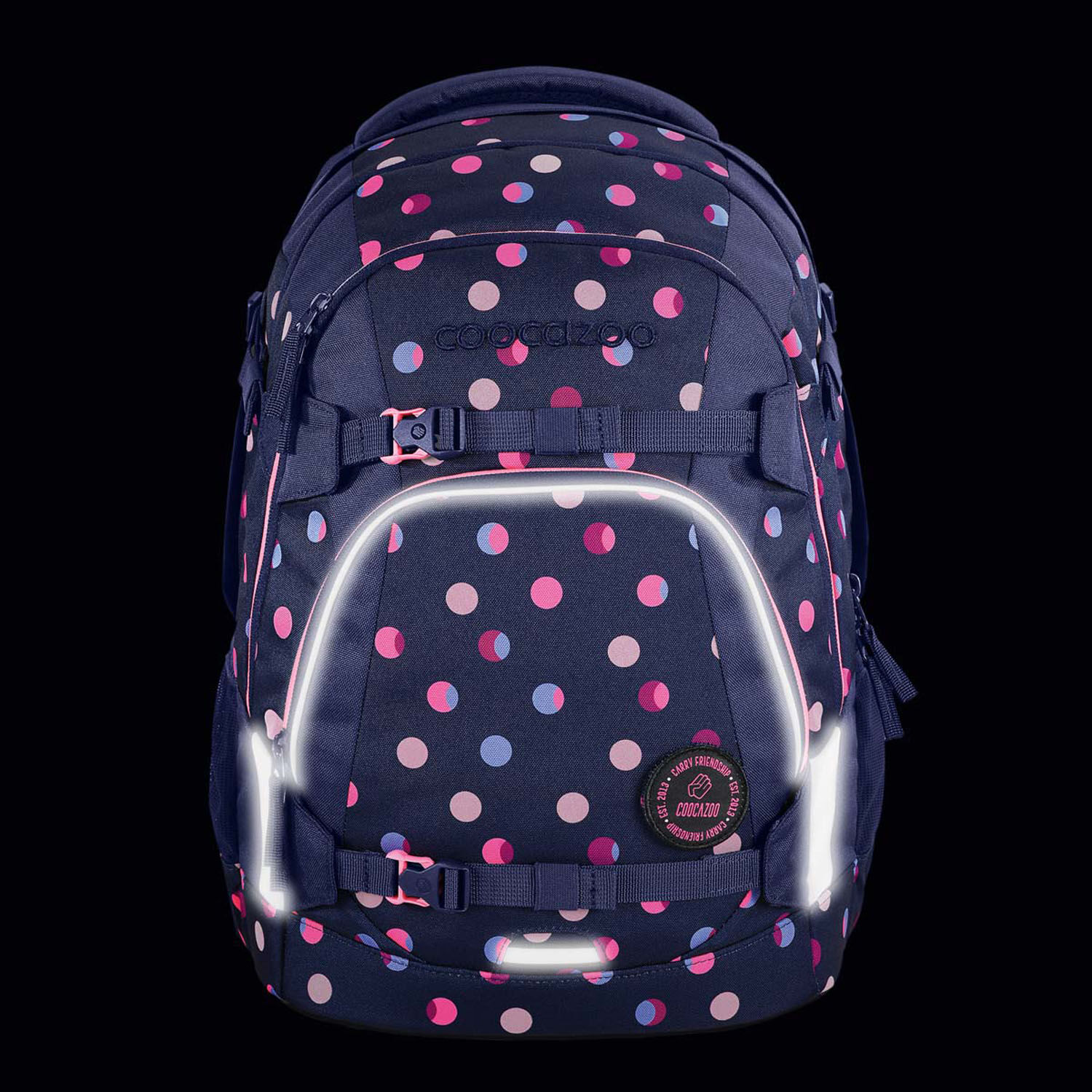 Coocazoo MATE Reflective Schulrucksack Moons