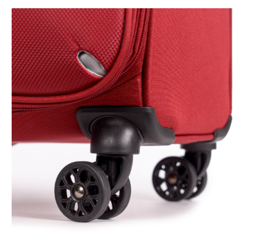 Stratic Strong Trolley S, 4 Doppelrollen redwine