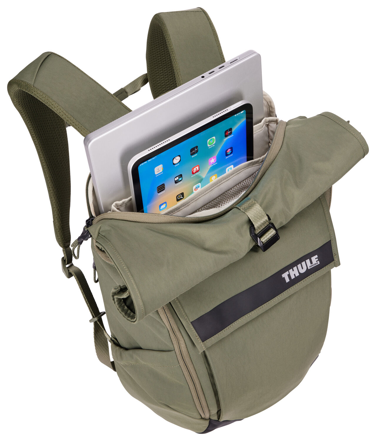 THULE Paramount Laptoprucksack 24 L Soft Green