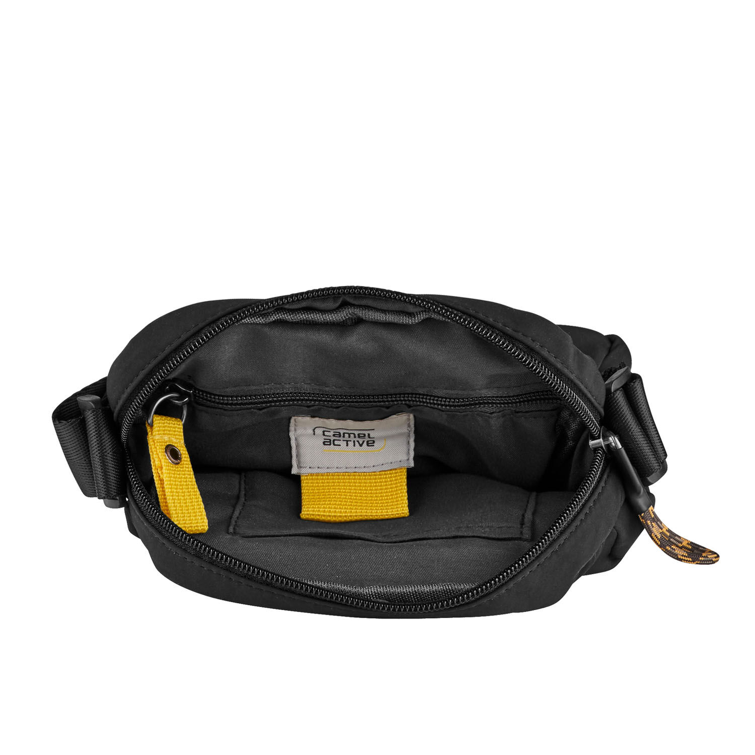 Camel Active Terra Cross Bag XS aus recyceltem Nylon 4227 Schwarz