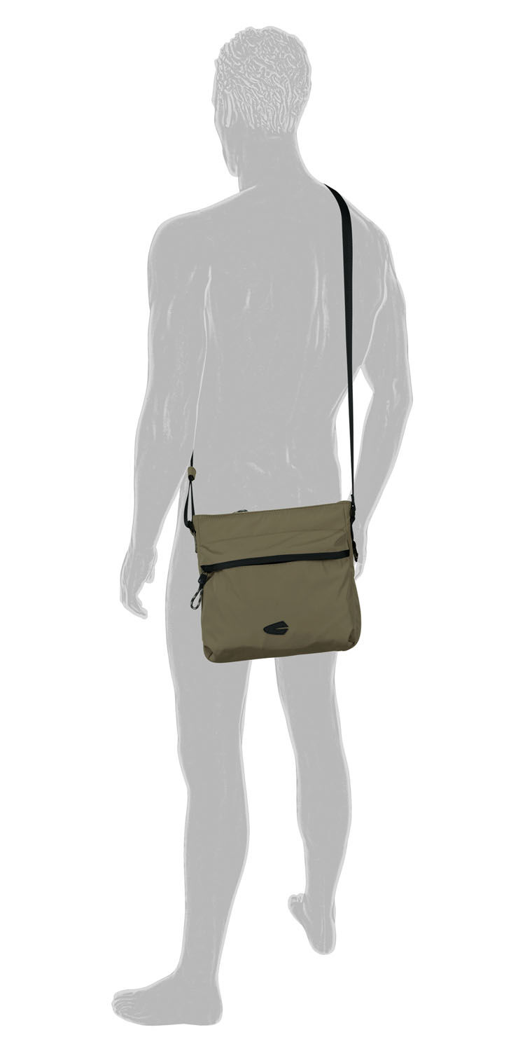 Camel Active Terra Cross Bag S aus recyceltem Nylon 4226 Khaki