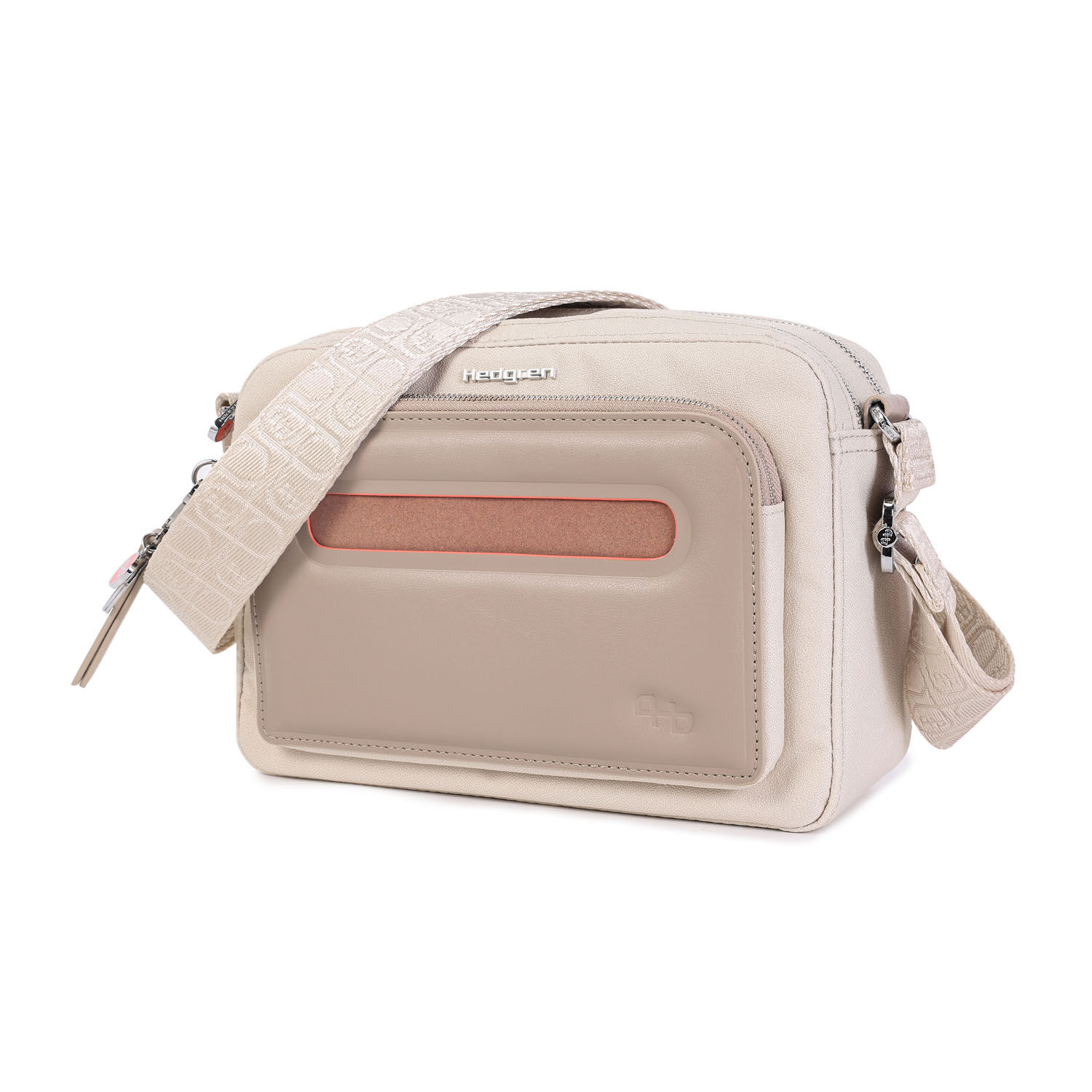 Hedgren Fika ESPRESSO Mittlerer Crossover + RFID Birch