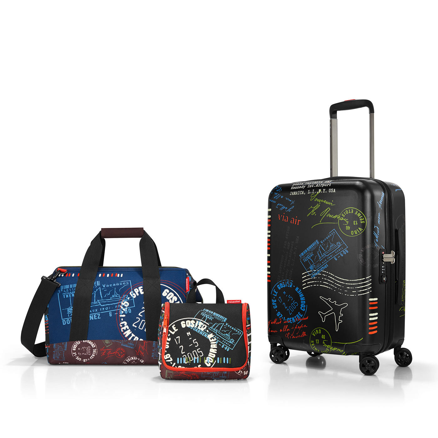 Reisenthel travelling travelset - boardcase, allrounder m, toiletbag