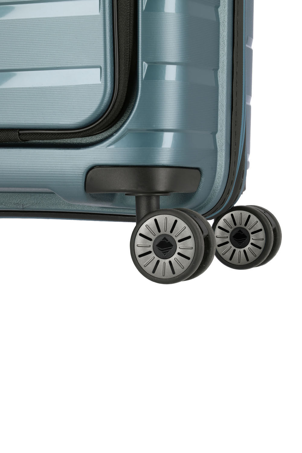 Travelite Air Base Trolley S, 4 Rollen mit Vortasche Eisblau Travelite Air Base Trolley S, 4 Rollen mit Vortasche Eisblau