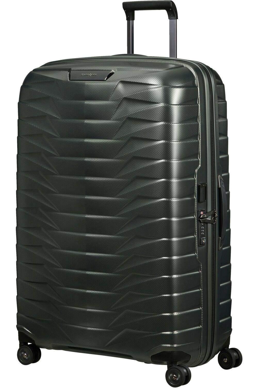 Samsonite Proxis Trolley mit 4 Rollen 81cm + GRATIS HOTELGUTSCHEIN Matt Climbing Ivy
