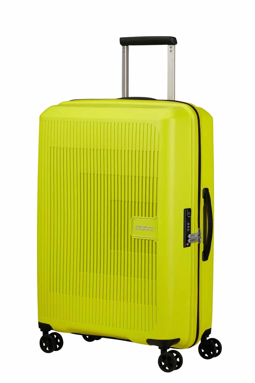 American Tourister AeroStep 67cm Check-in Größe M, erweiterbar Light Lime