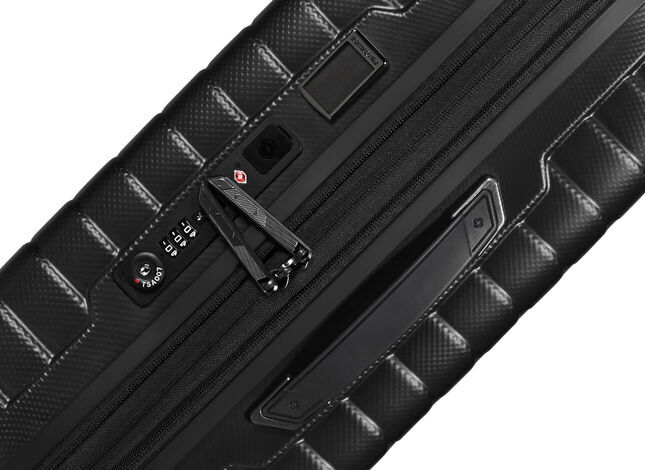 Samsonite Proxis Trolley mit 4 Rollen erweiterbar 55cm (20/23cm) + GRATIS HOTELGUTSCHEIN Matt Graphite