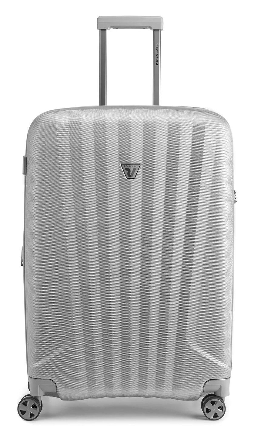 Roncato UNO PREMIUM 3.0 Koffer M (75cm) Erweiterbar Silber