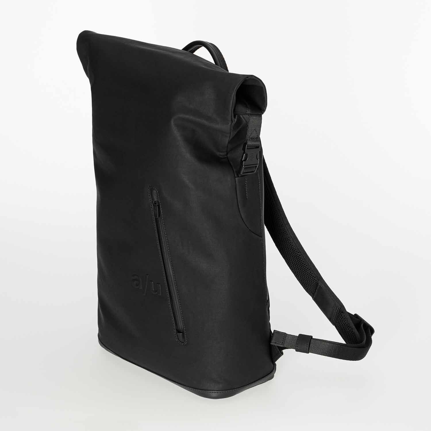 aunts & uncles Japan Fukui Rolltop Rucksack mit 15" Notebookfach black aunts & uncles Japan Fukui Rolltop Rucksack mit 15" Notebookfach black