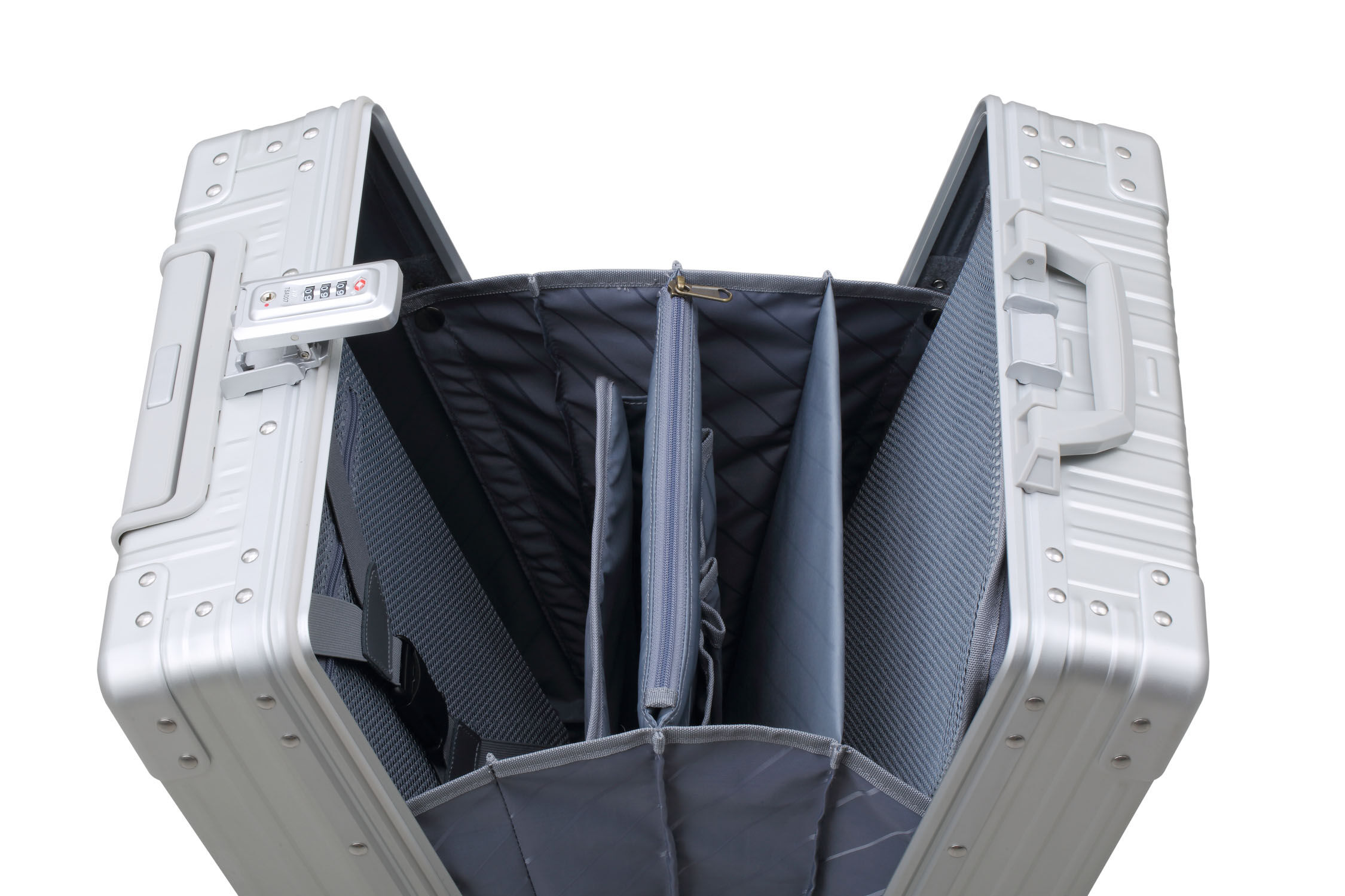 Aleon Business Vertical Carry-On 21" Platin - Silber Aleon Business Vertical Carry-On 21" Platin - Silber